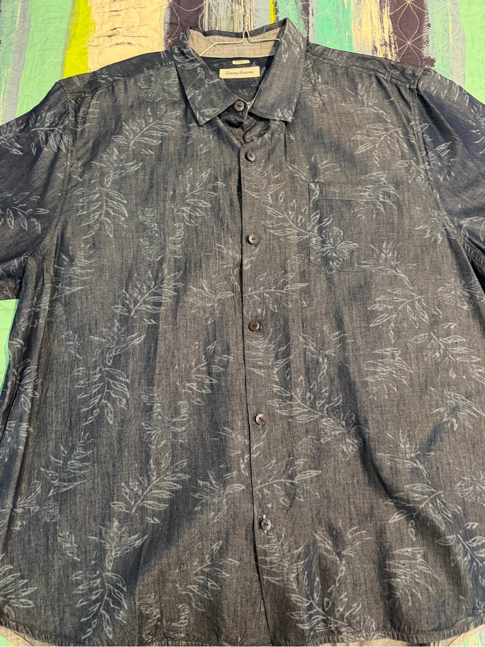 Denim Blue Tommy Bahama Button Down